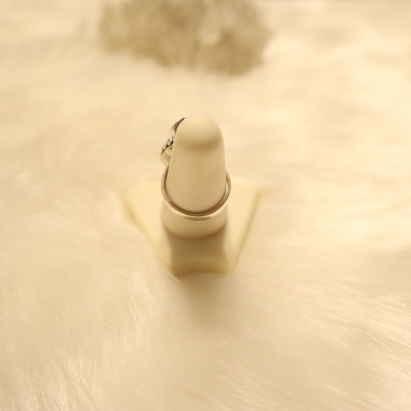 Garnet & .925 Silver Ring Size 7.25 - Picture 5 of 5